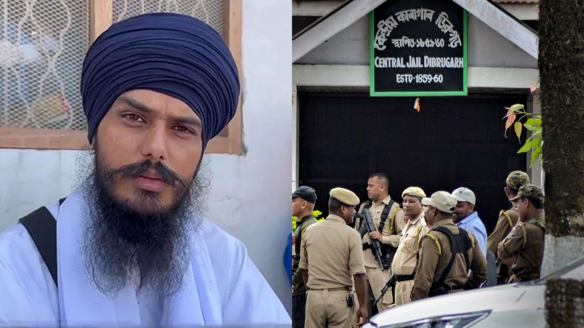 अमृतपाल सिंह के पास से मोबाइल-कैमरा बरामद, डिब्रूगढ़ सेंट्रल जेल का अधीक्षक गिरफ्तार