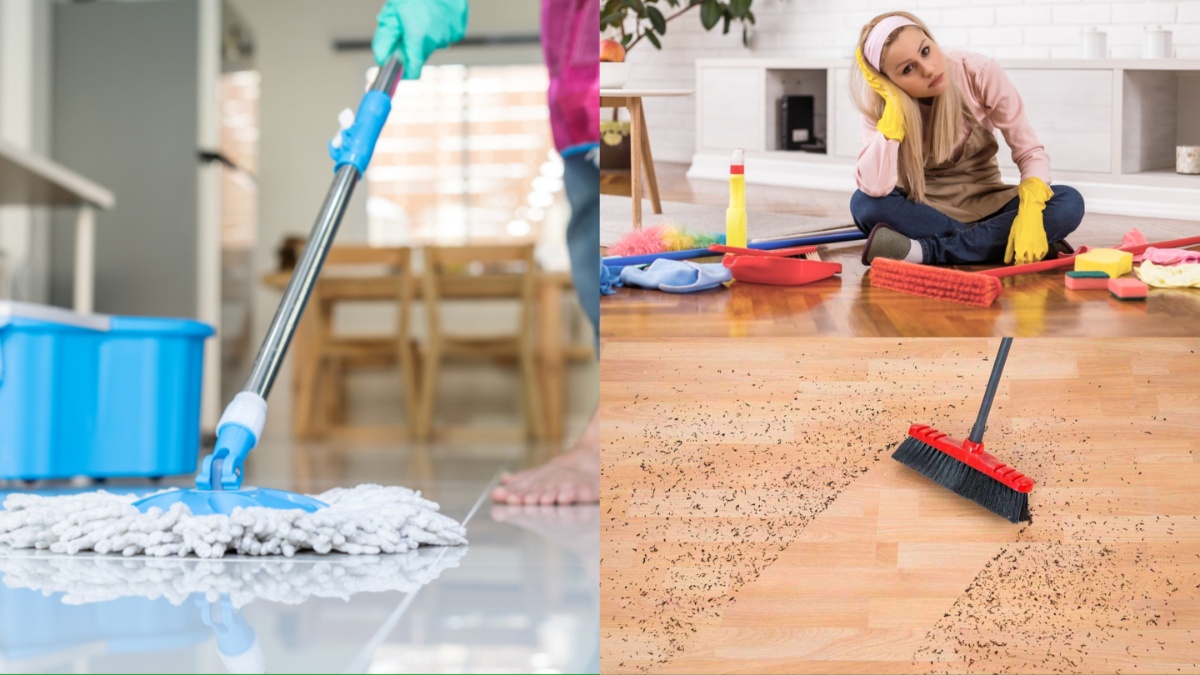 If the dirt is not coming off the floor even after mopping, try this solution, the floor will shine like mirror – News