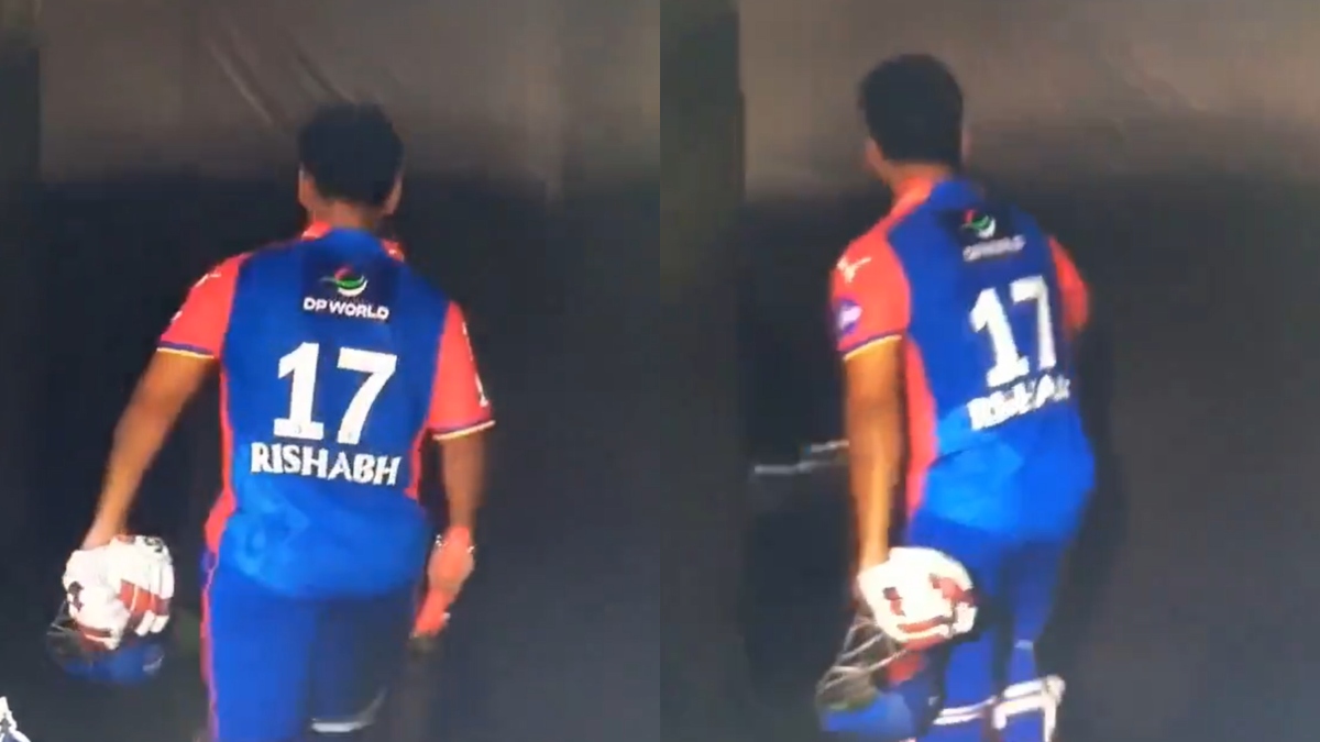 IPL 2024: Rishabh Pant did this in anger after being out;  Watch Video – News
