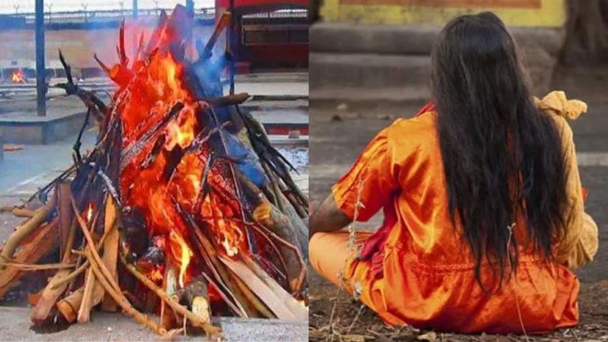 श्मशान घाट में जलती चिता पर जादू-टोना कर रहे थे 3 तांत्रिक, 2 पकड़े गए, एक फरार