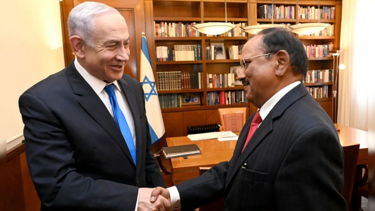 NSA Ajit Doval meet Netanyahu discussed worldwide why PM Modi sent/Israel-Hamas War:बीते सप्ताह NSA अजीत डोभाल की नेतन्याहू से मुलाकात की दुनिया भर में चर्चा, जानें PM मोदी ने क्यों भेजा पश्चिम एशिया