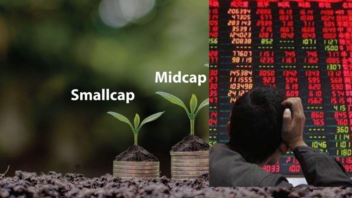 Due to this, there is a big fall in mid-small cap stocks, what will happen next?  Market expert told – News
