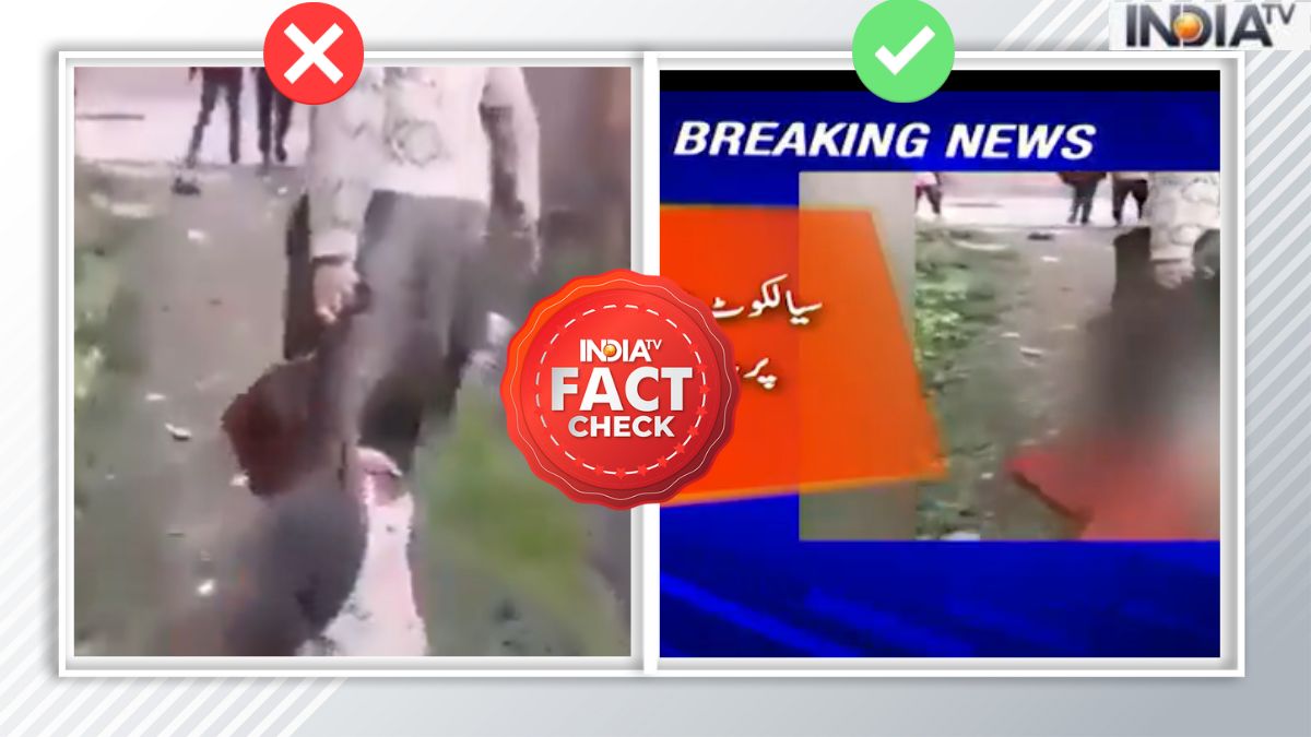 Fact Check: दूसरे निकाह से इनकार करने पर बेरहमी से महिला की पिटाई वाला वीडियो झारखंड का नहीं, जानें क्या है सच्चाई Fact Check: दूसरे निकाह से इनकार करने पर बेरहमी से महिला की पिटाई वाला वीडियो झारखंड का नहीं, जानें क्या है सच्चाई