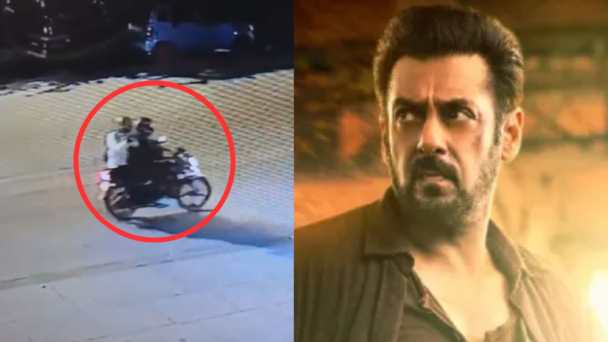 सलमान खान के घर के बाहर फायरिंग का CCTV सामने आया, राज ठाकरे मिलने पहुंचे