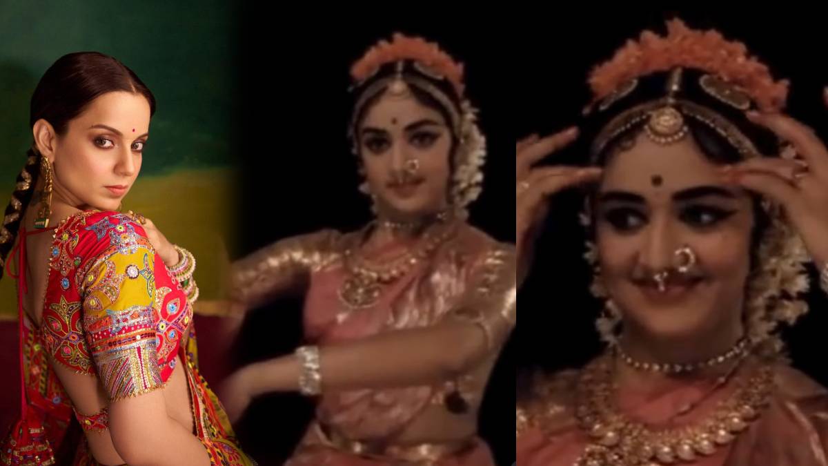 सुरमई आंखें, बालों में गजरा, हेमा मालिनी लगीं बला की खूबसूरत; 20 साल पुरानी अदाएं देख कंगना रनौत हुईं फैन