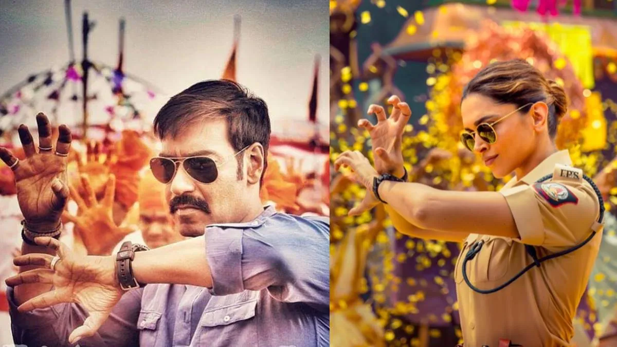 अजय देवगन के अंदाज में दिखीं दीपिका पादुकोण, पूरी तरह बन गई हैं 'लेडी सिंघम' Ajay devgn deepika padukone- India TV Hindi