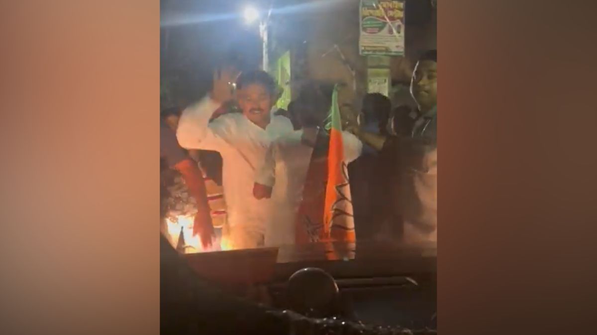 भाजपा सांसद की कार पर TMC कार्यकर्ताओं ने किया हमला, सामने आया Video