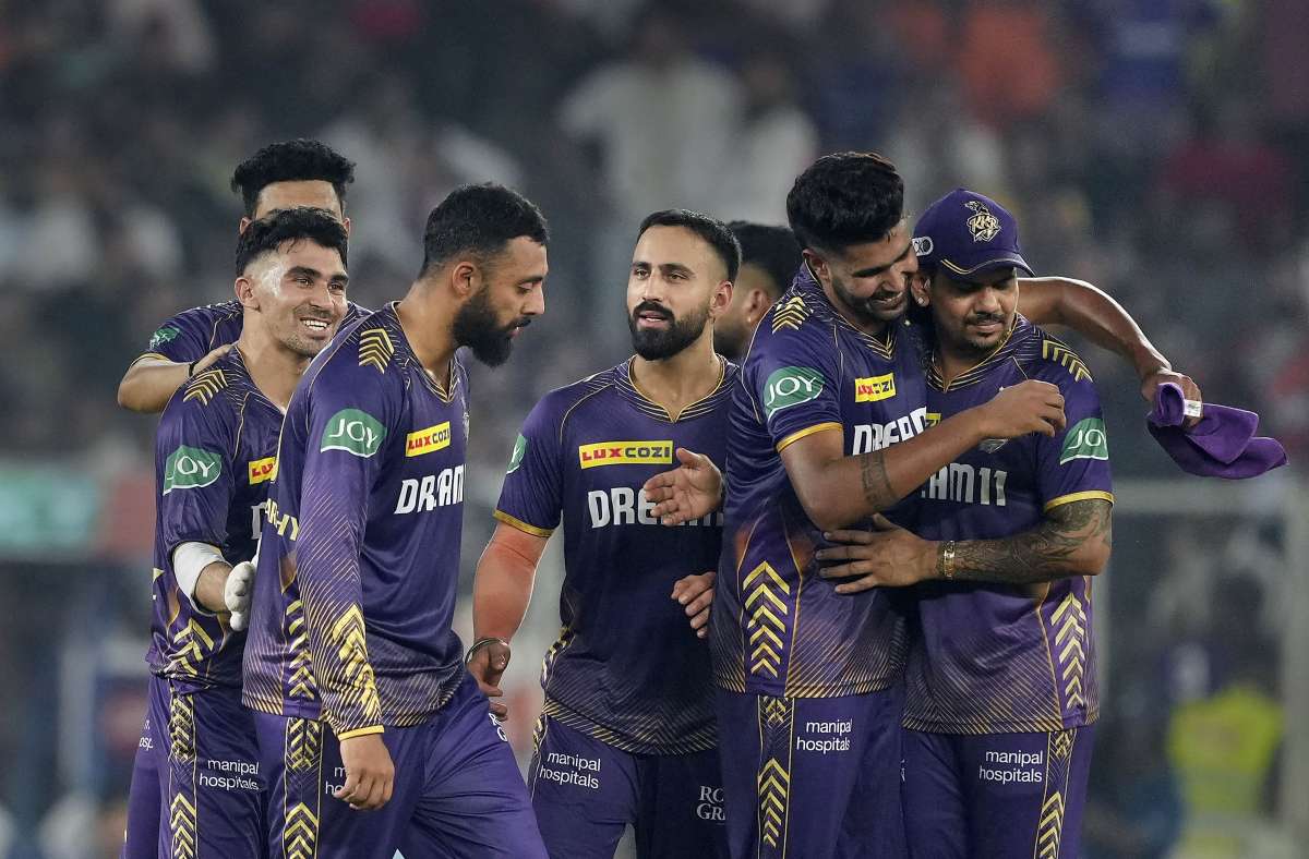 फाइनल में चौथी बार पहुंची कोलकाता नाइट राइडर्स की टीम, सनराइजर्स हैदराबाद को रौंदा