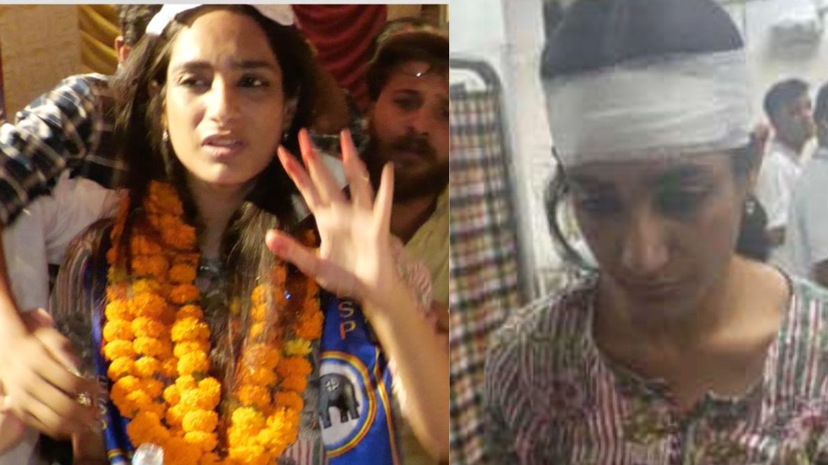 चंडीगढ़ से बसपा प्रत्याशी डॉ ऋतु सिंह हादसे का शिकार हुईं, सिक्कों से तोलते समय सिर में लगी चोट