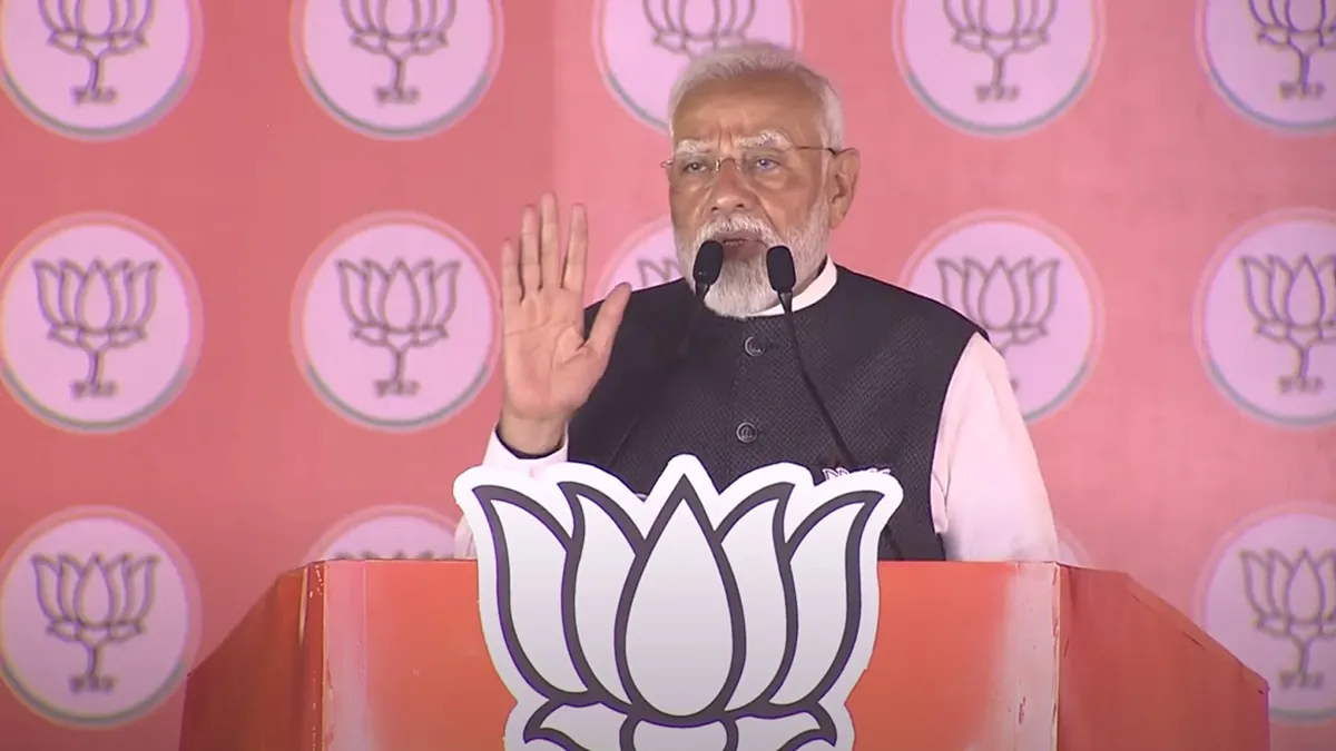 बिहार: मुजफ्फरपुर में पीएम मोदी ने कहा- पाकिस्तान को भी चूड़ियां पहना देंगे, विपक्ष पर भी साधा निशाना PM MODI - India TV Hindi