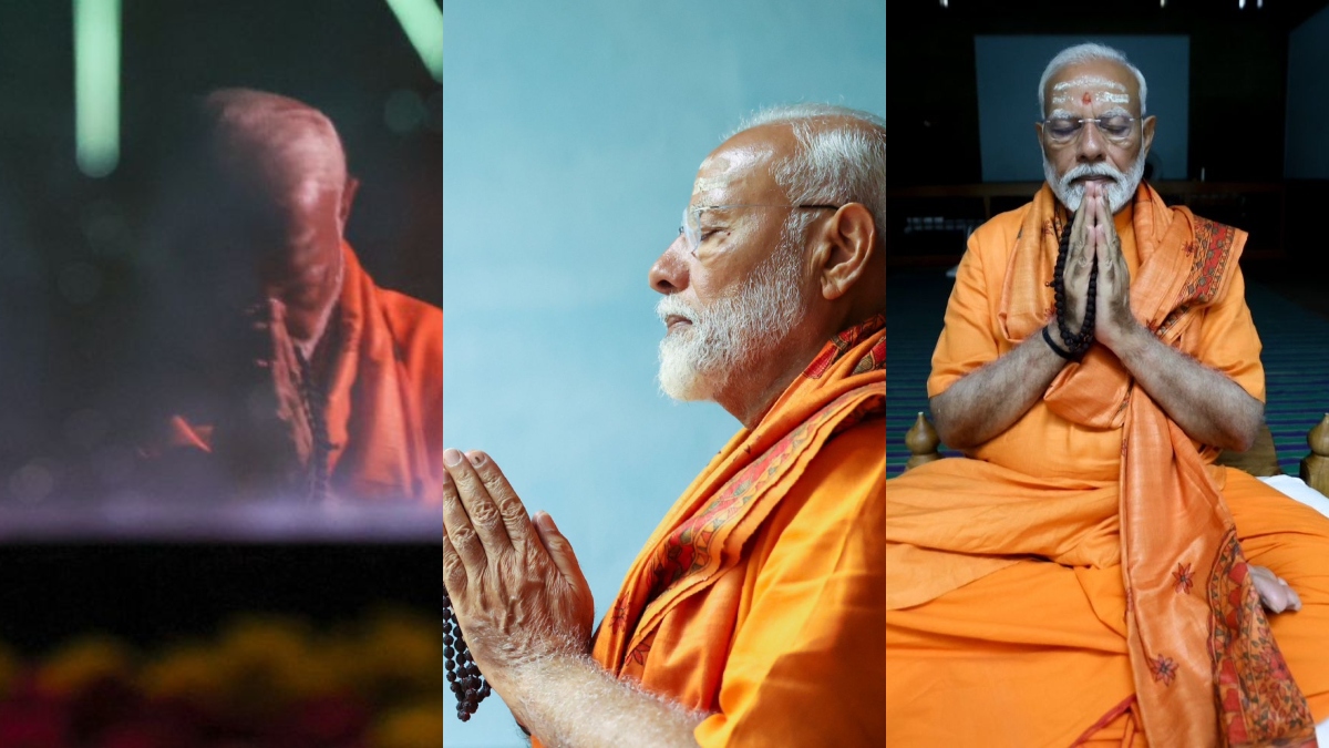 ध्यान मुद्रा में बैठे पीएम मोदी की तस्वीरें आई सामने, जानें कितने घंटे तक नहीं खाएंगे अन्न