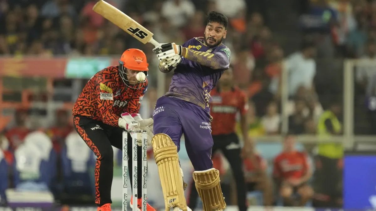 KKR ने फाइनल में बनाई जगह, सनराइजर्स हैदराबाद को 8 विकेट से हराया, वेंकटेश अय्यर का अर्धशतक KKR vs SRH- India TV Hindi