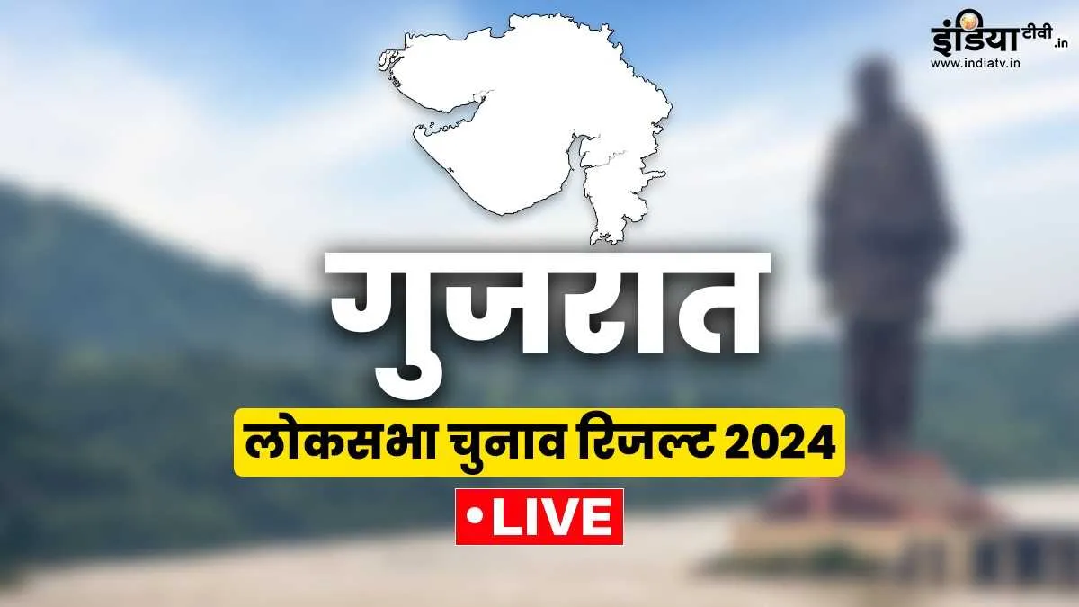 Gujarat Lok Sabha election Results 2024: गुजरात में क्लीन स्वीप से चूकी बीजेपी, कांग्रेस ने हथिया ली एक सीट गुजरात लोकसभा चुनाव रिजल्ट 2024 Live- India TV Hindi