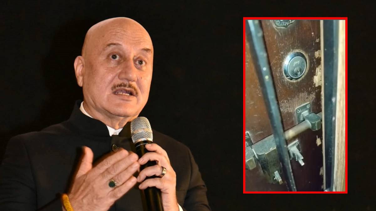 अनुपम खेर के ऑफिस में हुई चोरी, एक्टर ने वीडियो दिखाकर बताया क्या-क्या उड़ा ले गए चोर