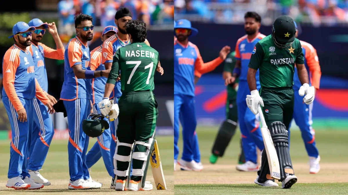 रोहित की कप्तानी में T20 वर्ल्ड कप में भारत ने किया सबसे बड़ा करिश्मा, पाकिस्तान के खिलाफ हुआ ये कमाल IND vs PAK- India TV Hindi