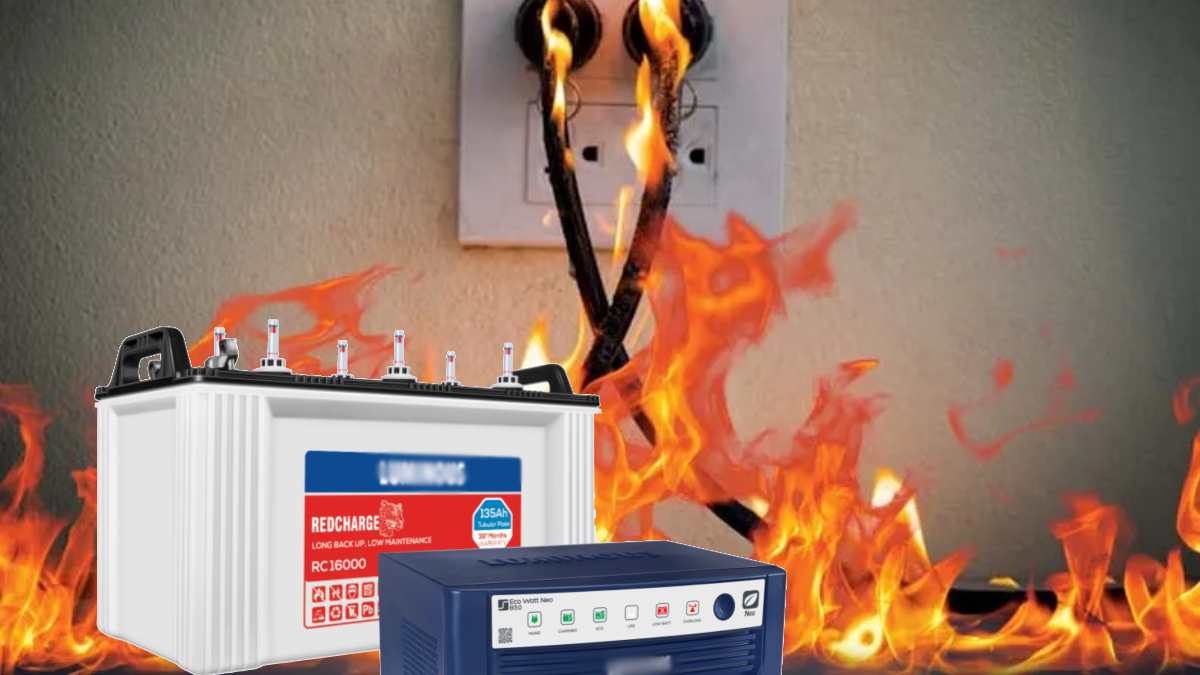 Inverter फटने से दिल्ली में गई 4 लोगों की जान, कहीं आप भी तो नहीं कर रहे ये गलती