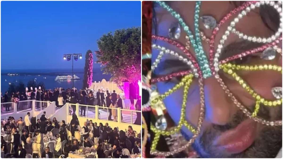 सामने आया अनंत अंबानी और राधिका मर्चेंट की ‘ले मास्करेड बॉल’ पार्टी का नजारा, कुछ इस तरह मुखौटे में दिखे मेहमान