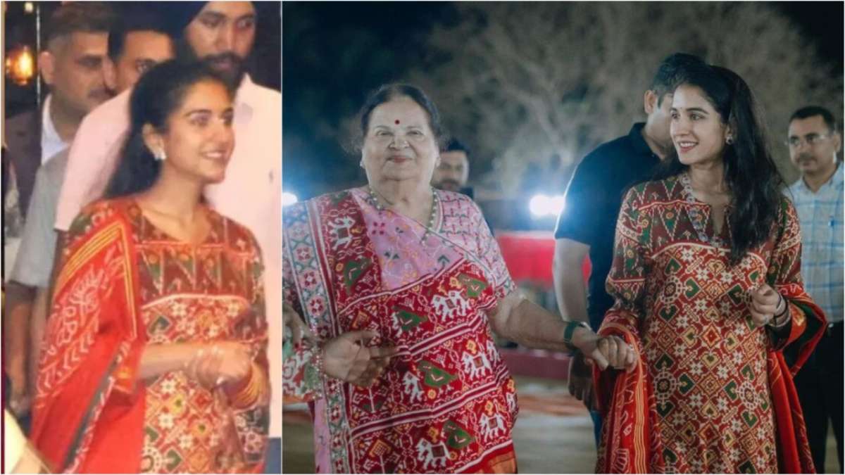 डिनर पार्टी में राधिका मर्चेंट पुराना सूट पहनकर छाईं, सादगी देख हर कोई करेगा तारीफ  – India TV Hindi
