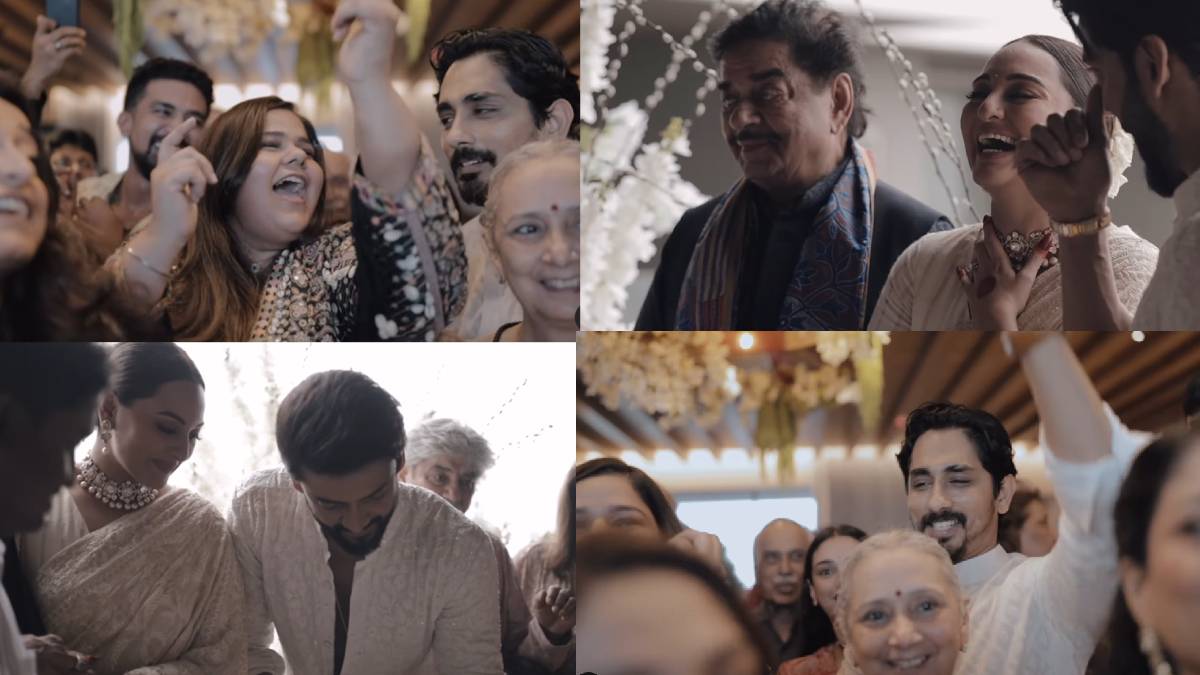 ‘सोना कितना सोना है’ से शुरू हुई शादी की मस्ती, ‘पुष्पा आई हेट टियर्स’ के साथ एक दूजे के हुए सोनाक्षी सिन्हा और जहीर इकबाल