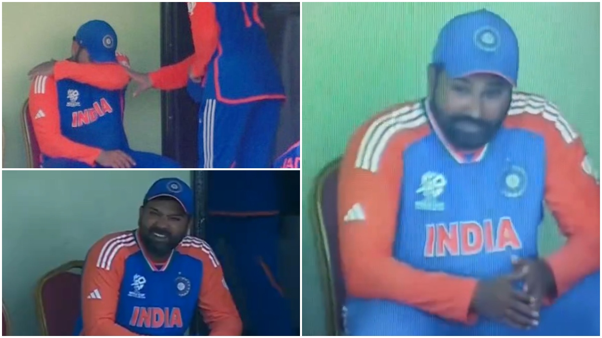 सेमीफाइनल में जीतते ही कप्तान रोहित की भर आईं आंखें, इमोशनल कर देने वाला वीडियो आया सामने