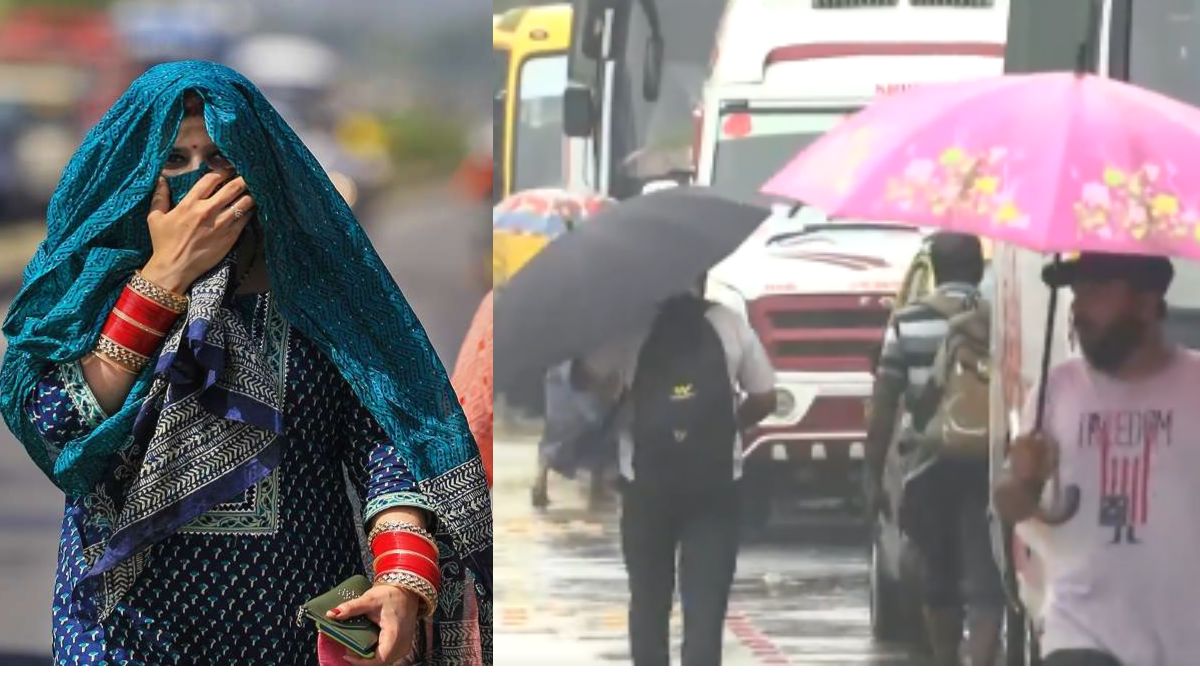 दिल्ली, यूपी, बिहार समेत उत्तर भारत में भीषण गर्मी, मुंबई में झमाझम बारिश, जानें मौसम का हाल