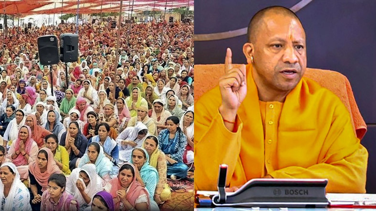 हाथरस में हादसे से बाद भारी पुलिस बल की तैनाती, सीएम योगी आज करेंगे दौरा