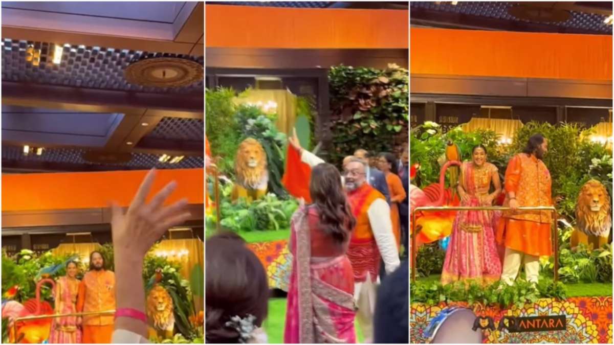 राधिका-अनंत रथ में दिखे सवार, ‘मामेरू’ रस्म का ये नजारा है सबसे खास  – India TV Hindi