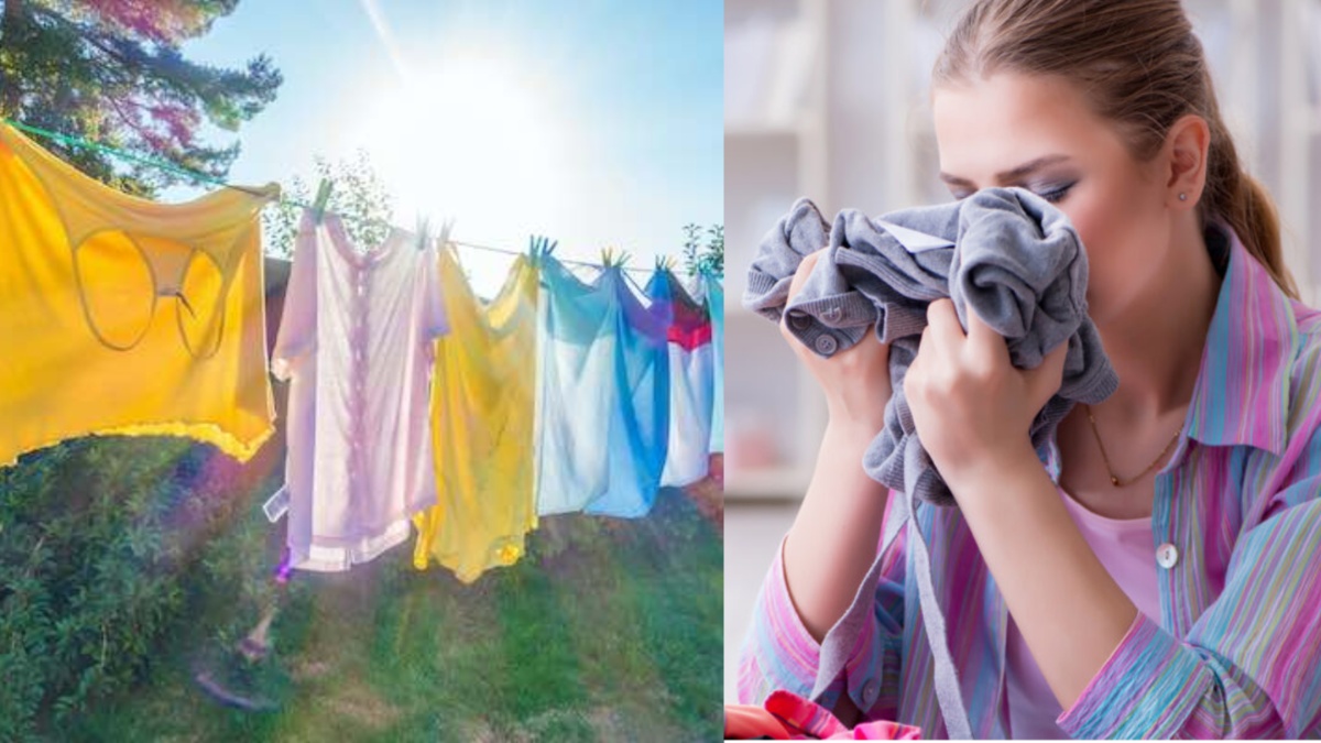 बरसात के मौसम में कपड़ों को जल्दी सुखाने और गंदी बदबू से बचाने के लिए आज़माएं ये शानदार टिप्स