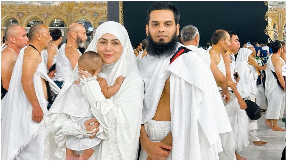 हज पर दिखा सना खान के बेटे का चेहरा, एक्ट्रेस ने फाइनली दिखा दी अपने शहजादे की झलक