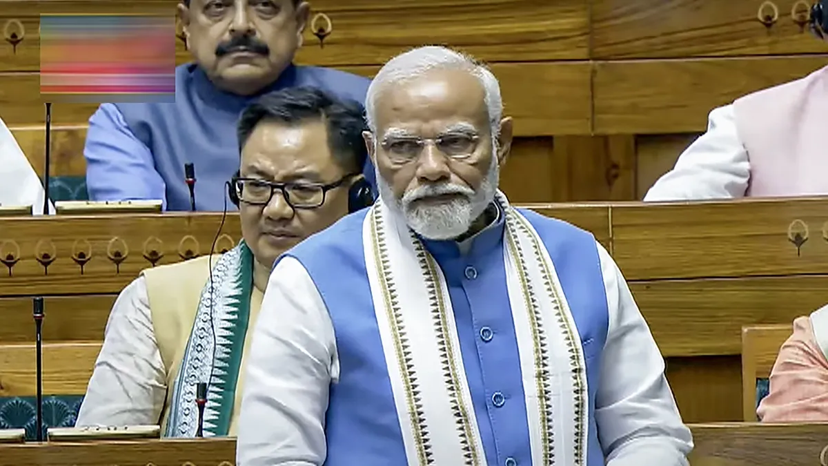 लोकसभा में विपक्ष के हंगामे के बावजूद गरजे PM मोदी, यहां पढ़ें भाषण की सभी बड़ी बातें PM Modi- India TV Hindi