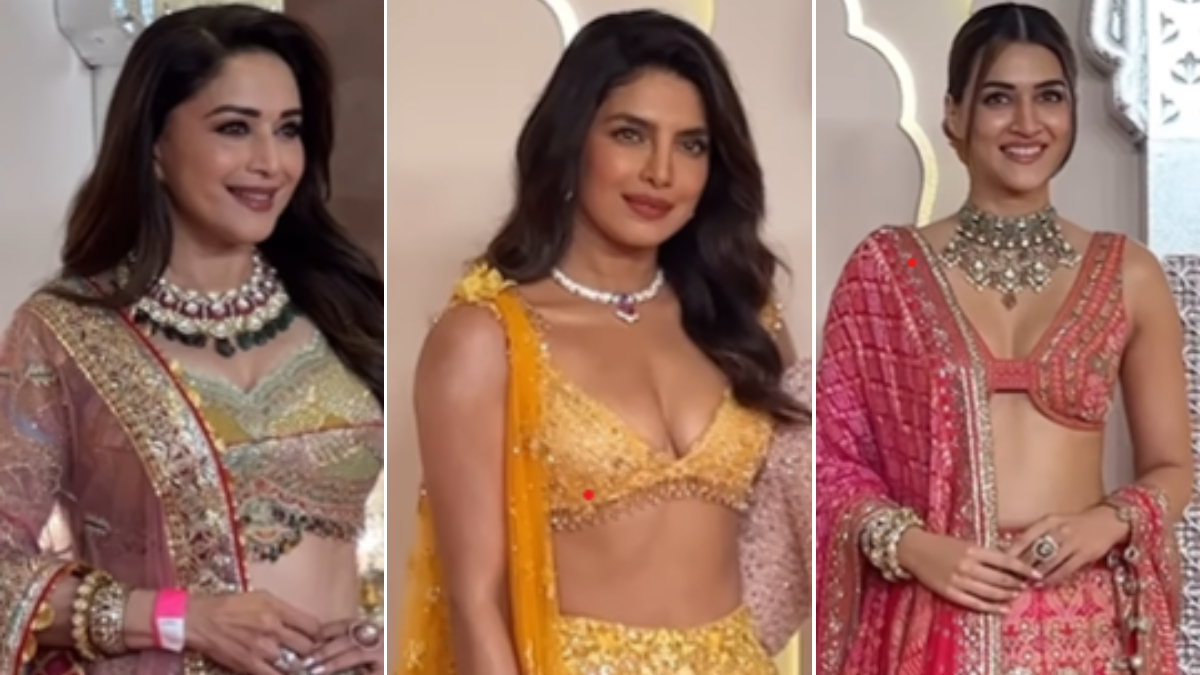 अनंत-राधिका की शादी में लहंगे में दिखीं बॉलीवुड हसीनाएं, सबसे अलग लगीं देसी गर्ल प्रियंका चोपड़ा