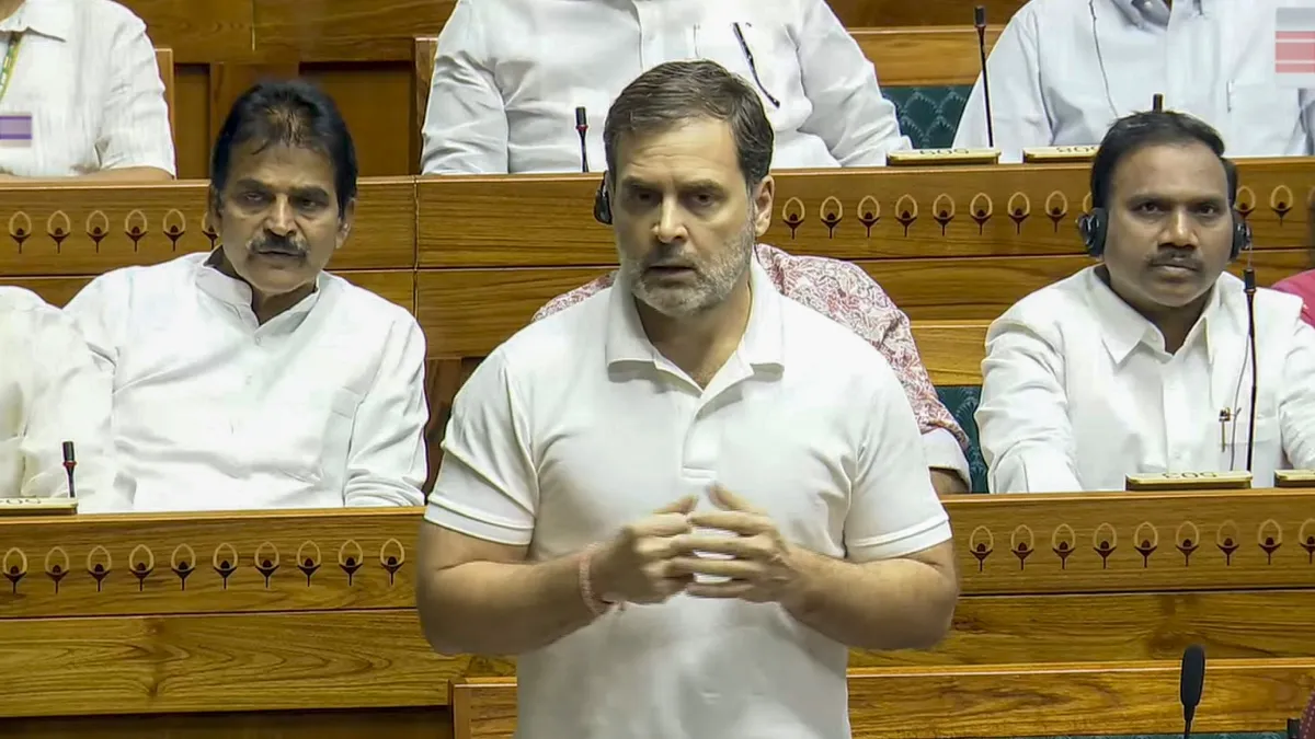 राहुल गांधी ने संसद में भगवान शिव की तस्वीर दिखाई, जानिए सदन में और क्या-क्या बोले Rahul Gandhi- India TV Hindi
