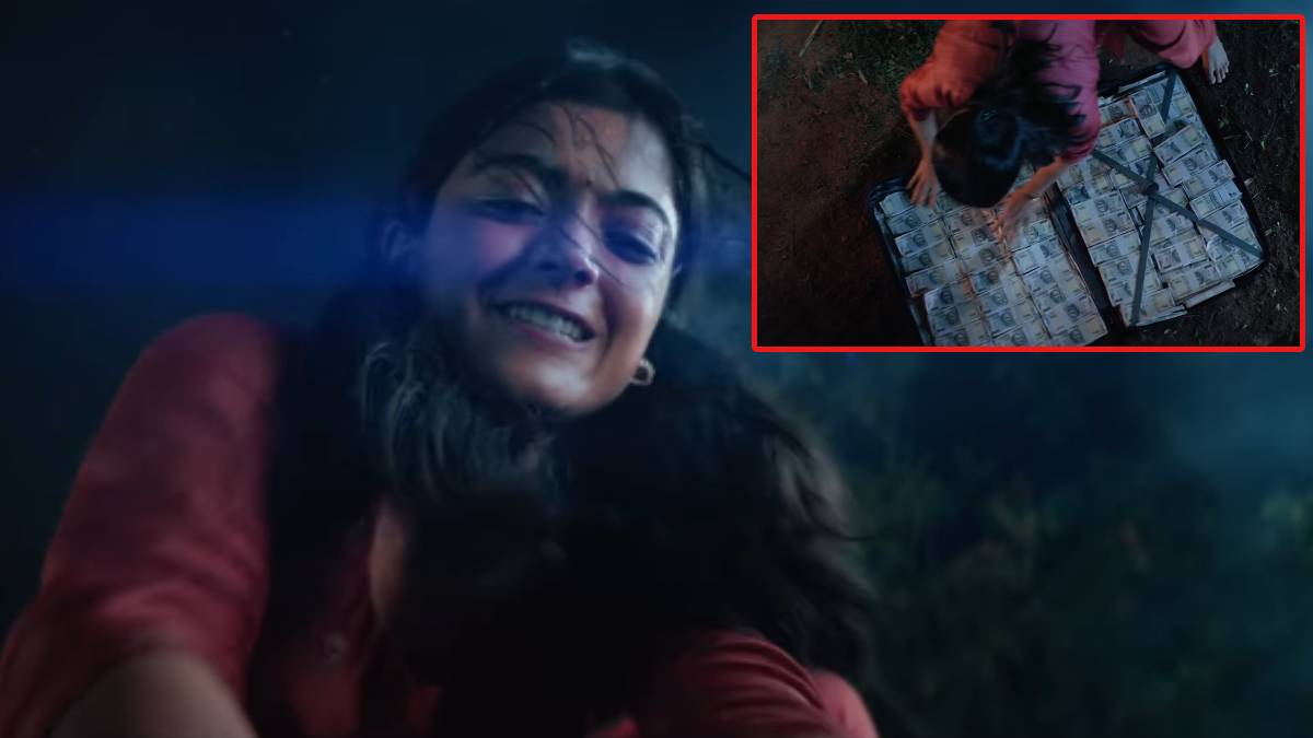 आधी रात पैसों से भरा बैग लेकर कहां निकलीं रश्मिका मंदाना? हाथ लगा 'कुबेर' का खजाना - India TV Hindi