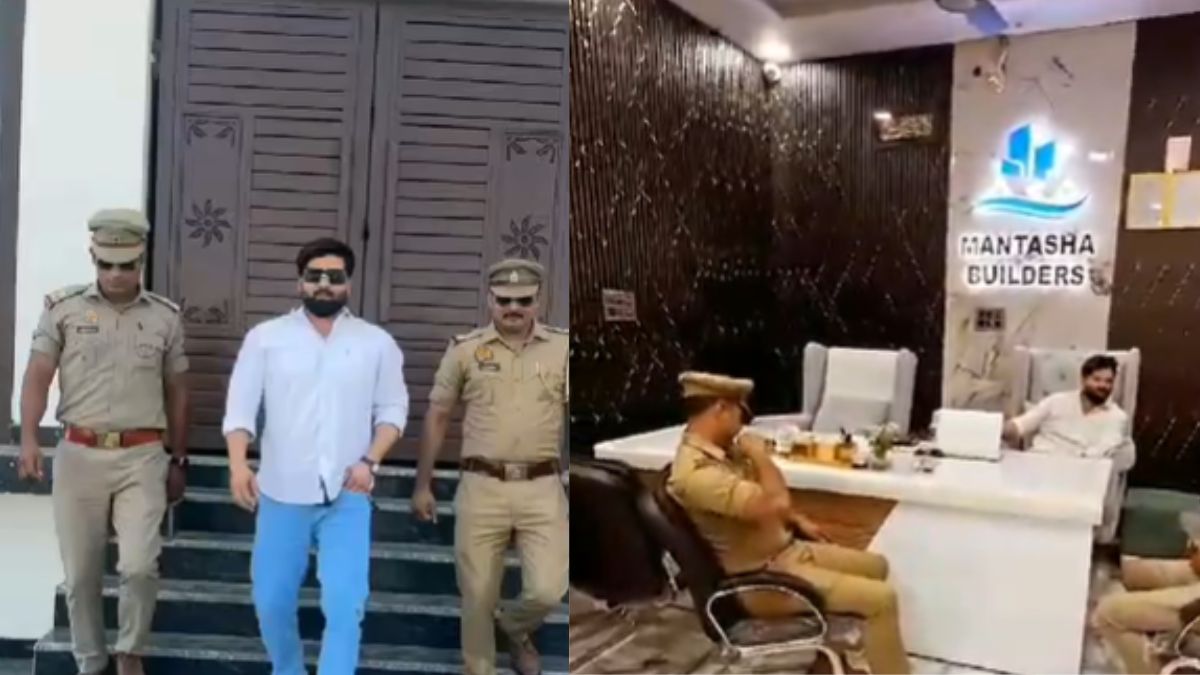 यूपी: गाजियाबाद में युवक के साथ रील बनाने पर पुलिसकर्मियों पर गिरी गाज, 2 ट्रेनी दारोगा हुए सस्पेंड, देखें VIDEO