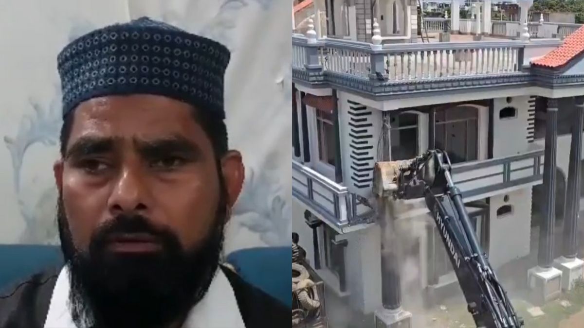 करोड़ों के मकान पर बुलडोजर चलने के बाद सामने आया शहजाद अली, Video जारी कर दी सफाई