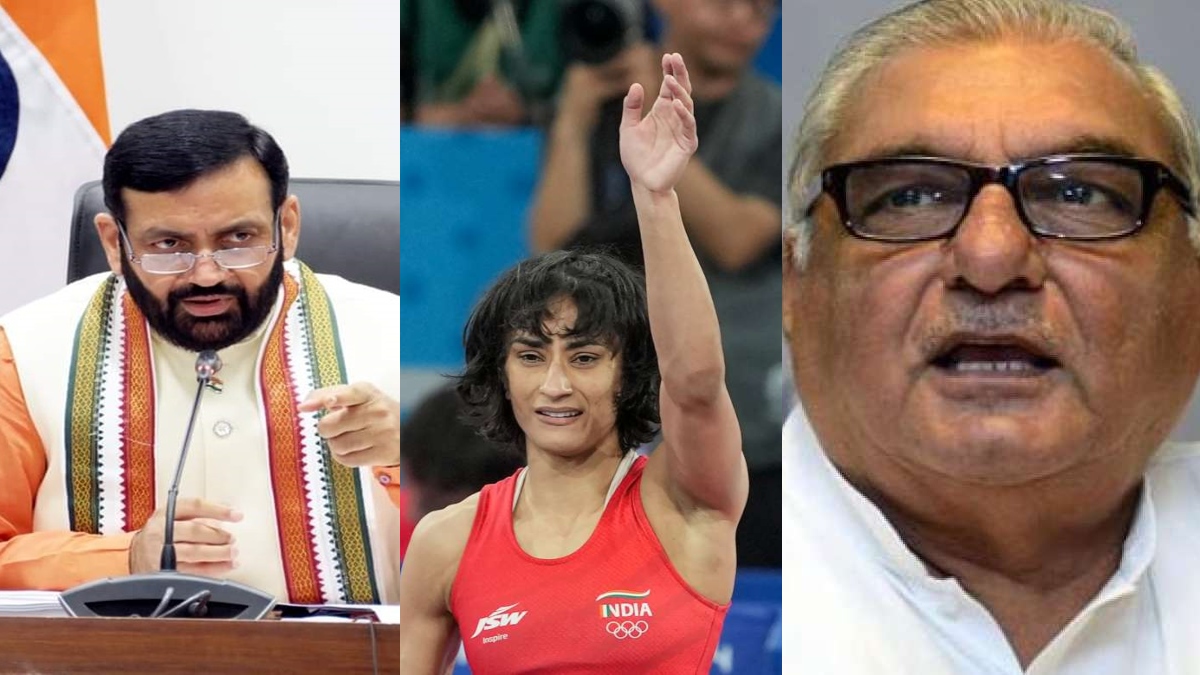 विनेश फोगाट को लेकर भूपेंद्र सिंह हुड्डा के बयान पर CM सैनी हमलावर, कहा- सियासत कर रहे हैं