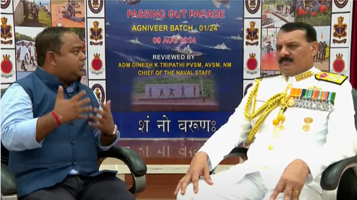 Exclusive: अग्निवीर और मॉर्डन वॉरफेयर को लेकर नेवी चीफ ने इंडिया टीवी से क्या कहा? यहां जानें
