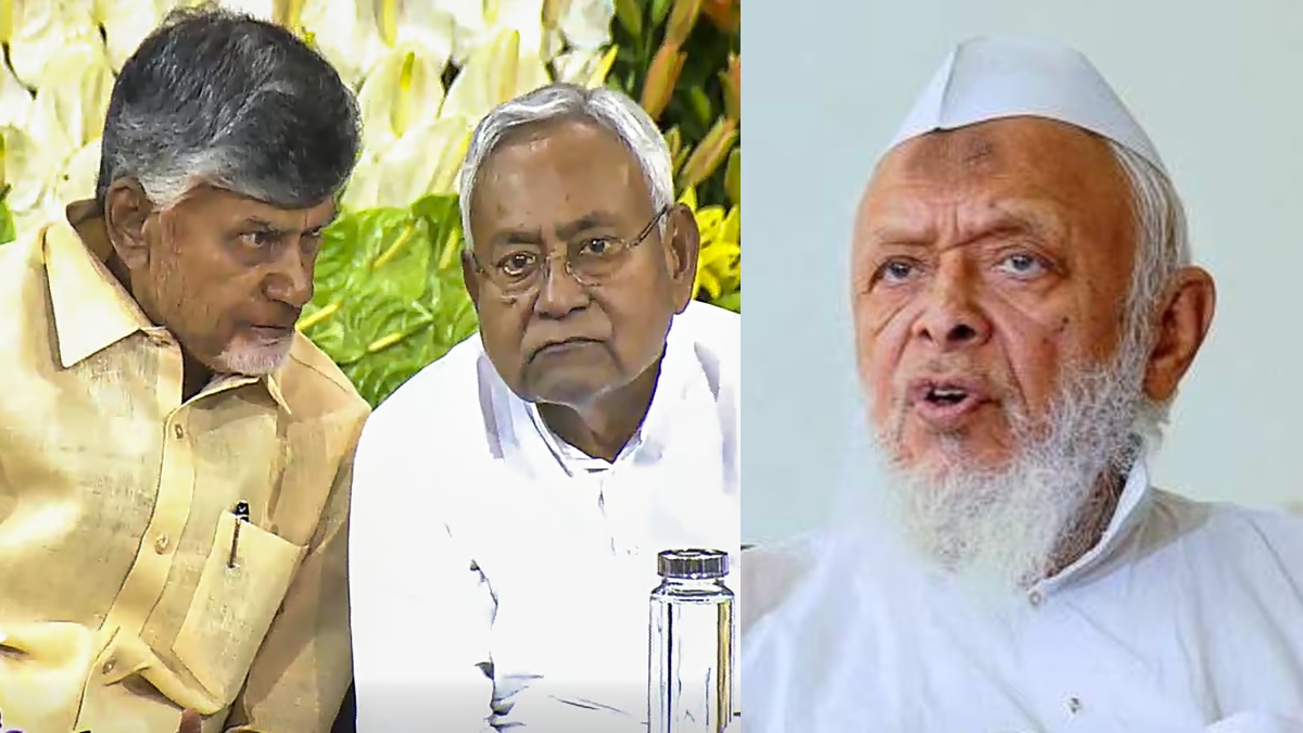 ‘नीतीश और नायडू ने किया वक्फ बिल के विरोध का वादा’, मौलाना अरशद मदनी का दावा