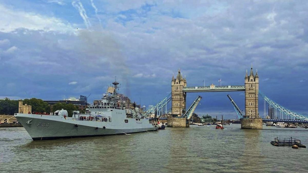 Amidst the turmoil in Britain, PM Modi sent “INS Tabar warship”, know why it went to London – India TV Hindi