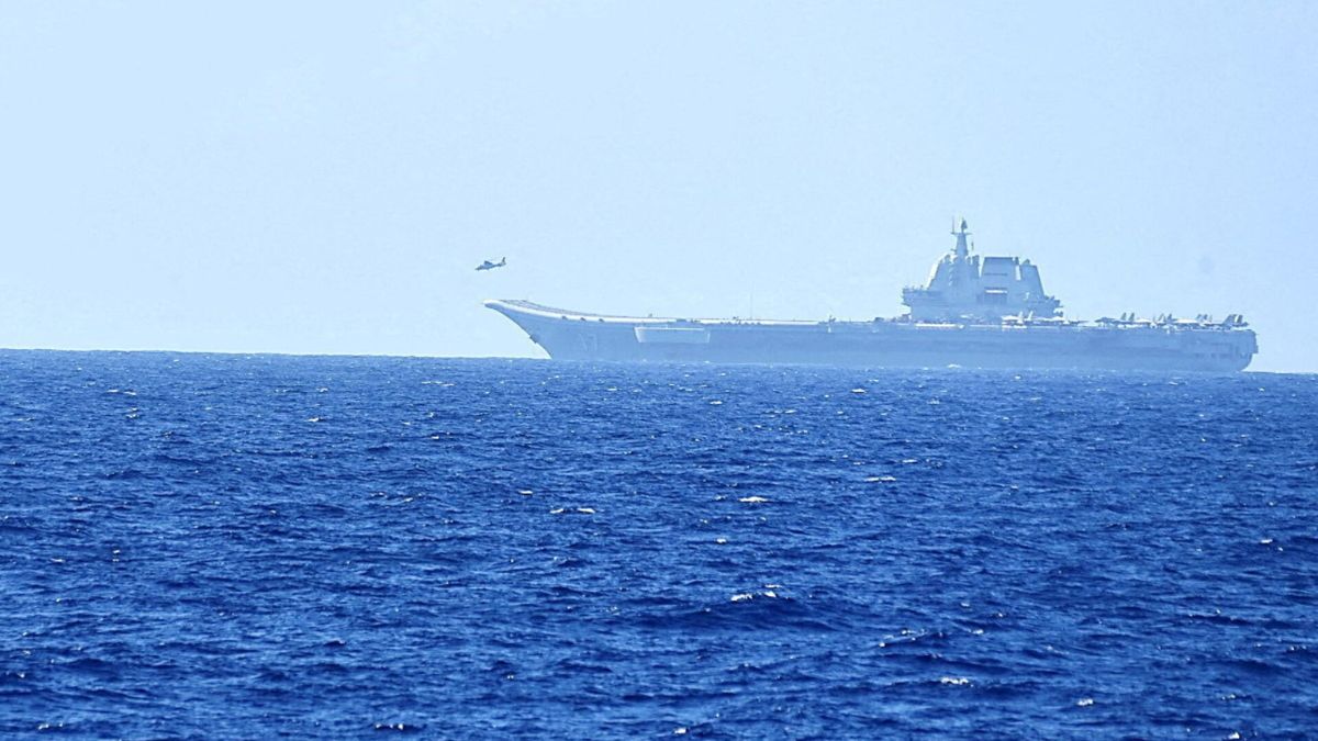 China’s aircraft carrier burns down near the Yangtze River in Jiangsu province – India TV Hindi