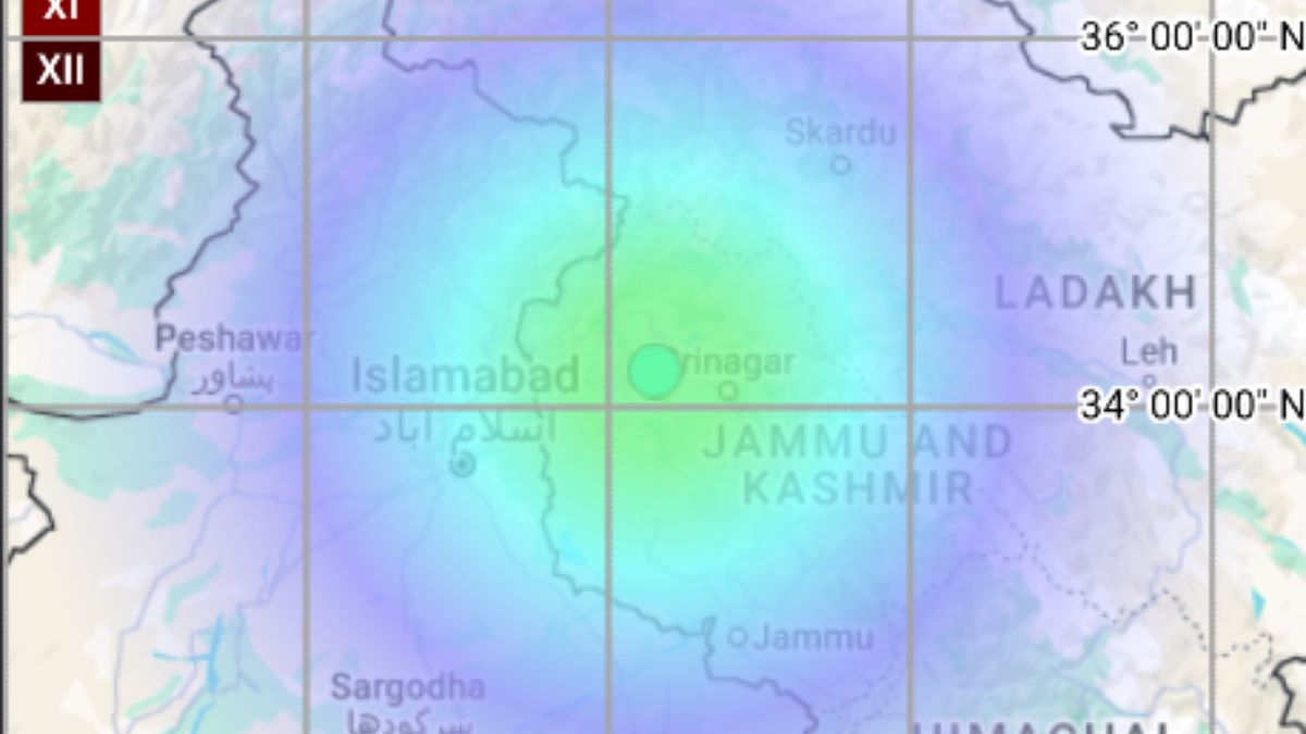 जम्मू-कश्मीर में एक के बाद एक भूकंप के झटके, जानें रिक्टर पैमाने पर कितनी रही तीव्रता
