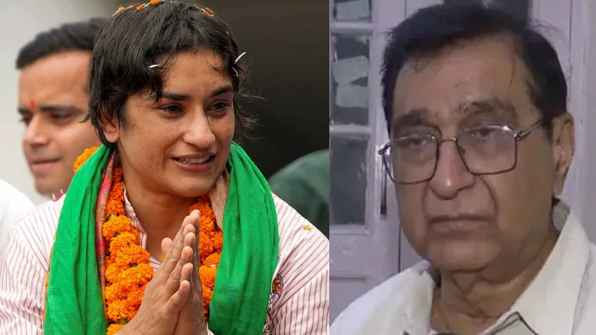 'अगर विनेश फोगाट चुनाव लड़ना चाहें तो उनका स्वागत है', कांग्रेस नेता का ऑफर Vinesh Phogat Haryana Assembly Election 2024- India TV Hindi