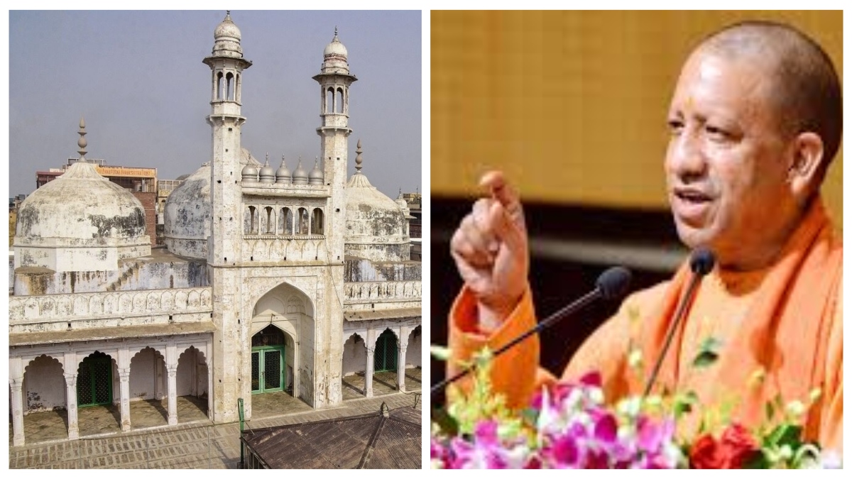 ज्ञानवापी मस्जिद नहीं, भगवान शिव का मंदिर है, सीएम योगी के बयान पर मचा सियासी हंगामा