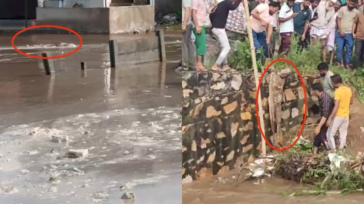 कब्र से निकलकर तैरने लगे मुर्दे, रस्सी से बांधकर लोगों ने निकाली आधी सड़ी लाशें, देखें खौफनाक Video