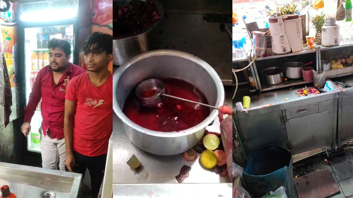 तिरुपति के प्रसाद विवाद के बाद दिल्ली में जूस के अंदर मिलावट, पुलिसकर्मी ने शख्स को रंगे हाथों पकड़ा, VIDEO वायरल