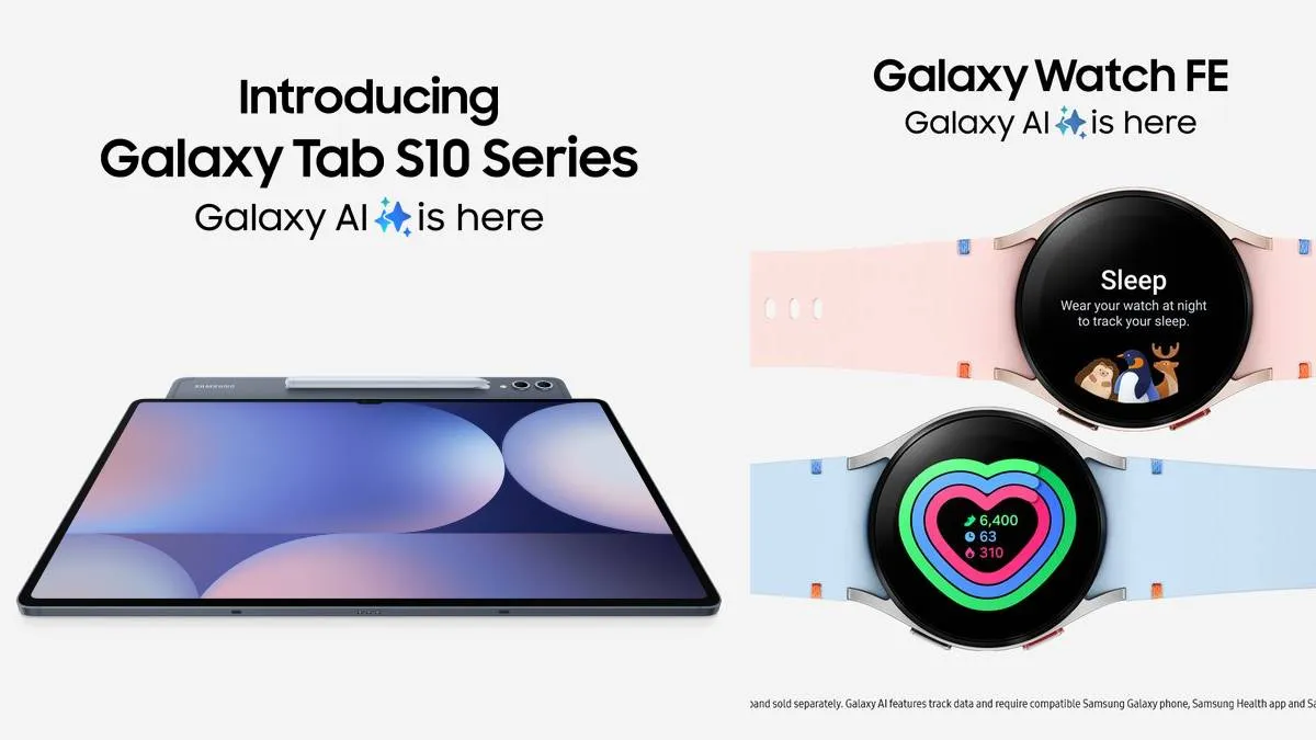 Samsung Galaxy Tab S10 सीरीज और Galaxy Watch FE हुए पेश, जानें कीमत और फीचर्स Samsung Galaxy Tab S10 Plus Tab S10 Ultra Watch FE launched- India TV Hindi