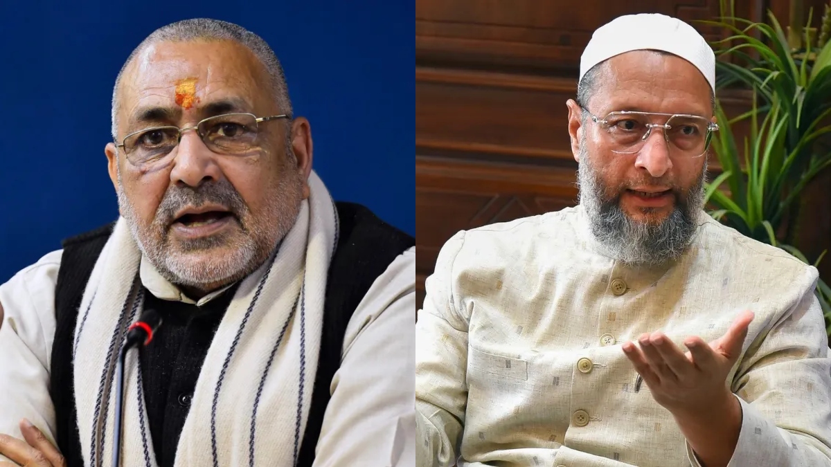 ‘जिन्ना के बाद ओवैसी कराएंगे देश का दूसरा बंटवारा’, गिरिराज सिंह का तीखा बयान