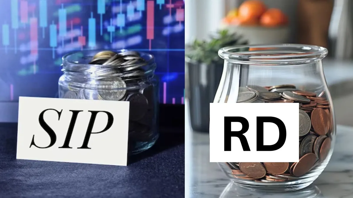 SIP vs RD: किसमें पैसे लगाने में है ज्यादा समझदारी? निवेश से पहले यहां करें अपना कॉन्सेप्ट क्लियर आरडी को निश्चित ब्याज दर की गारंटी के चलते कम जोखिम वाला निवेश माना जाता है।- India TV Hindi