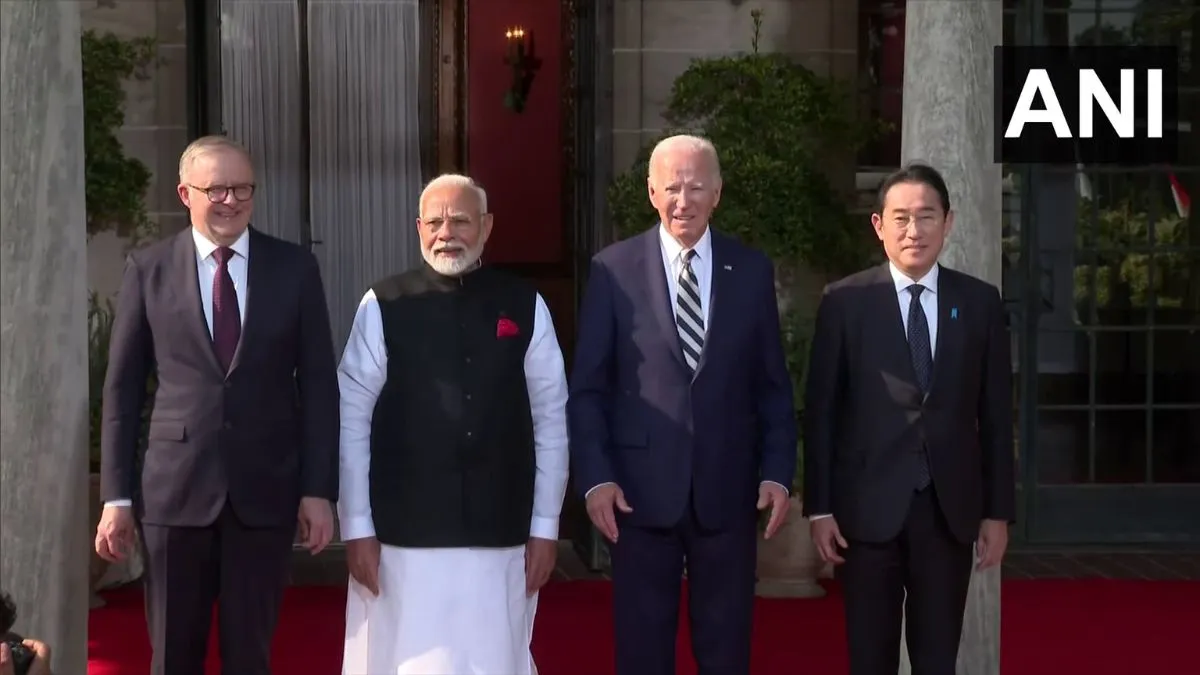 क्वाड सम्मेलन में PM मोदी ने रूस-यूक्रेन और गाजा से लेकर चीन तक को दिया कड़ा संदेश, जानें क्या कहा? क्वाड शिखर सम्मेलन में पीएम मोदी, राष्ट्रपति जो बाइडेन, पीएम एंथनी अल्बनीज और पीएम फुमियो किशिदा। - India TV Hindi