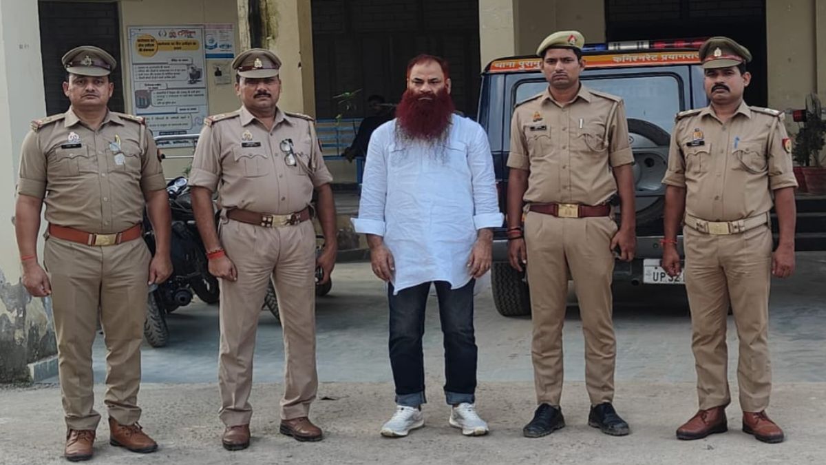 भेष बदलकर चकमा दे रहा था माफिया अशरफ के साढू का भाई, पुलिस ने फिल्मी स्टाइल में दबोचा